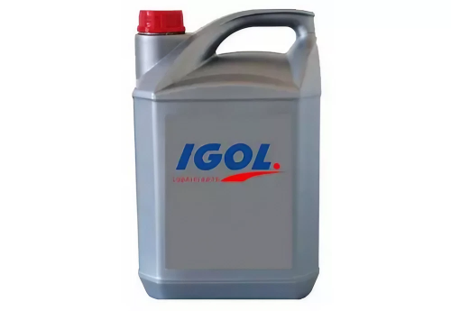 Image d'un bidon de 5 litres d'huile de graissage glissières Crystal Compound 68 de la marque Igol. Cette huile est l'équivalent du Sonigliss et est idéale pour lubrifier et protéger vos glissières, offrant une utilisation facile et pratique.