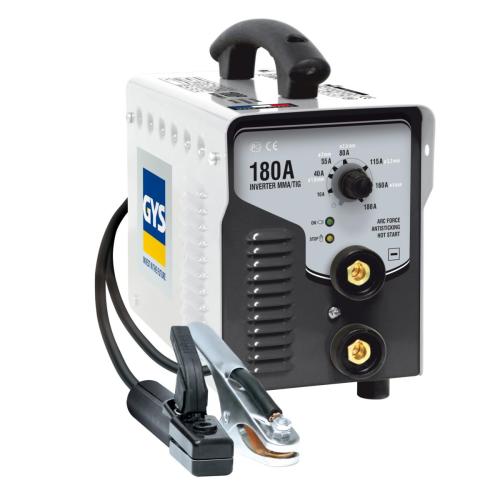 Image du poste à souder PROGYS 180A, un équipement ultra-puissant pour les professionnels de la maintenance industrielle, facile à utiliser pour des soudures de qualité supérieure.